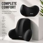 HYPEFINDER neck support headrest cushion, part of the Complete Comfort Set