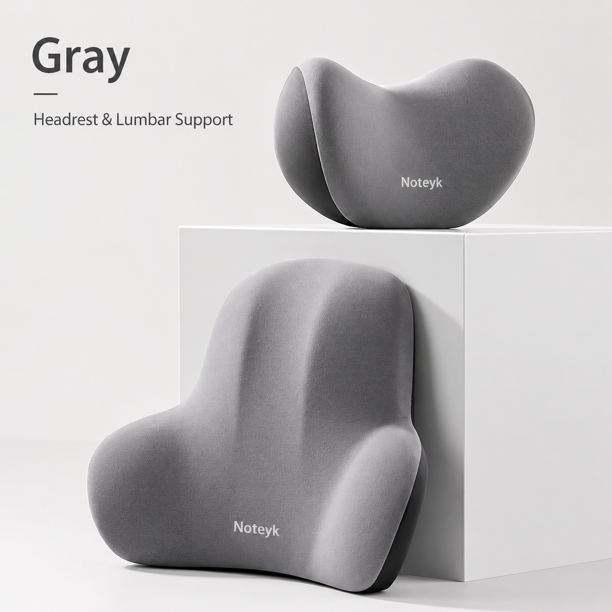 HYPEFINDER lumbar support cushion, lightweight and portable design